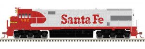 #P# Master U28CG Locomotive Santa Fe 356
