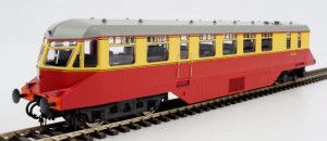 AEC Railcar BR Crimson/Cream Grey Roof
