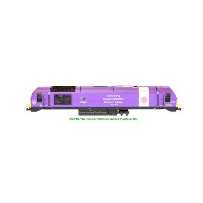 *Class 67 007 DB Cargo Platinum Jubilee Purple