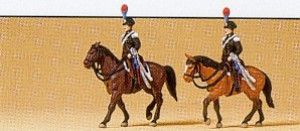 Italian Mounted Carabinieri (2) Figure Set