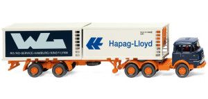 Krupp Refrigerated Semitrailer Hapag Lloyd/WL