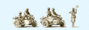 USSR Zundapp KS750 Motorcycle/Sidecar Crew (5) Kit