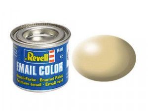 Enamel Paint 'Email' (14ml) Solid Silk Matt Beige