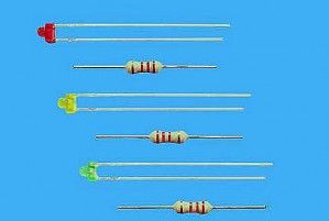 1.8mm LEDs with Resistors Red (3)