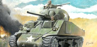 1/56 M4 Sherman 75Mm