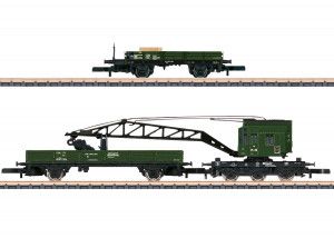 DB Crane & Match Wagon Set IV