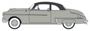 Oldsmobile Rocket 88 Coupe 1950 Marol Grey/Black