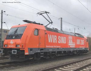 Expert Hamburg Rail Service BR482 Electric Locomotive VI