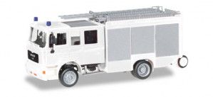 Minikit - MAN M 2000 HLF20 Fire Engine White