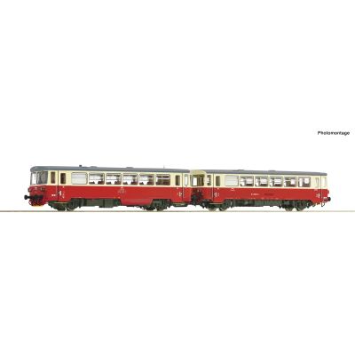 ZSSK Rh810 365-7 Diesel Railcar & Trailer V (DCC-Sound)