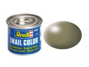 Enamel Paint 'Email' (14ml) Solid Silk Matt Greyish Green