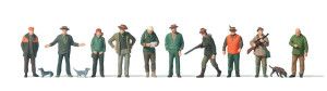 Hunters (10) & Helpers (3) Exclusive Figure Set