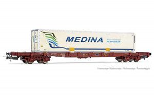 SNCF Medina S7 4 Axle Swapbody Wagon V