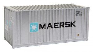 20' Ribbed Side Assembled Container Maersk