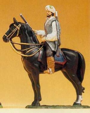 Karl May Kara Ben Nemsi on Horseback Figure