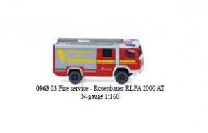 Rosenbauer RLFA 2000 AT Fire Engine