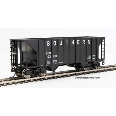 34' 100t 2 Bay Hopper Southern Railway Black 103301