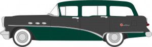 Buick Century Estate Wagon 1954 Baffin Green/Carlsbad