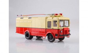LKW TG-3 Trolleybus Truck Red/Cream