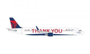 Airbus A321 Delta Air Lines N391DN Thank You (1:500)