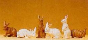 Rabbits (6) Figure Set