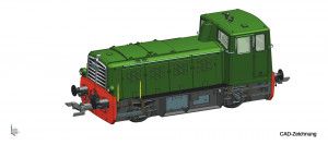 RZD MG2 Diesel Locomotive IV (DCC-Sound)
