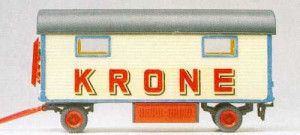 Circus Krone Equipment Trailer with Windows