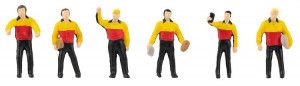 DHL Workers (6) Figure Set