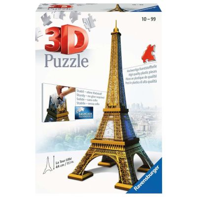 Eiffel Tower, 216pc 3D Jigsaw Puzzle