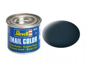 Enamel Paint 'Email' (14ml) Solid Matt Granite Grey