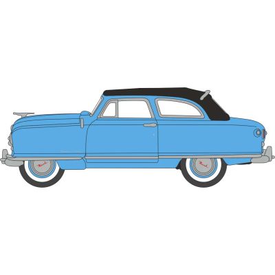 *1950 Nash Rambler Custom Landau Convertible Strato Blue
