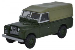 Land Rover Series II Canvas Back Bronze Green