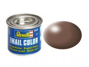 Enamel Paint 'Email' (14ml) Solid Silk Matt Brown