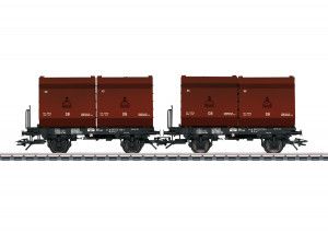 DB Coal Coking Tub Wagon Set (2) IV