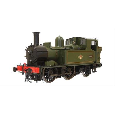 14xx Class 1421 BR Lined Late Green (DCC-Sound)