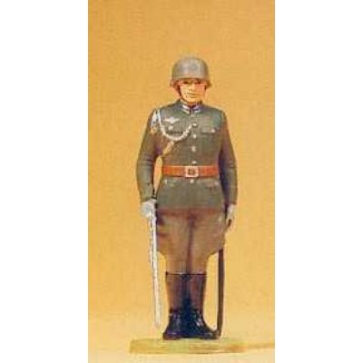German Reich 1939-45 Officer Standing with Sword Figure