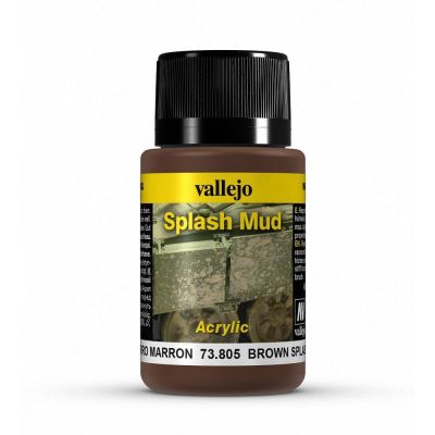 Vallejo Weathering Effects 40ml - Brown Splash Mud