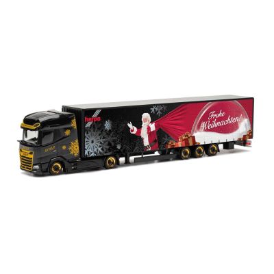 DAF XG+ 15 Lowliner Semitrailer Herpa Christmas Truck 2023
