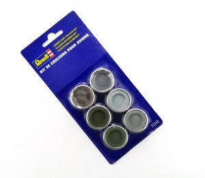 Aircraft Colour Enamel Paint Set (6)