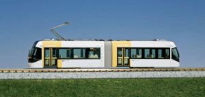 Portram TLR0603 White/Yellow Tram