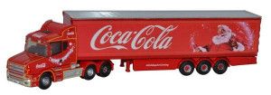 Scania T Cab Box Trailer Coca Cola Xmas
