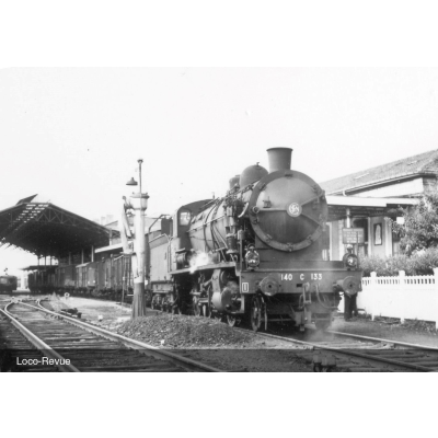 *SNCF 140C Green/Black/Red Steam Locomotive III (DCC-Sound)