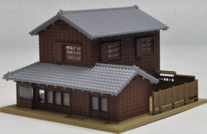 Diotown Traditional RH Corner Shop with Eaves (Pre-Built)