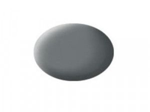 Acrylic Paint 'Aqua' (18ml) Solid Matt Mouse Grey RAL7005