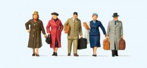 Walking Passengers (5) Figure Set