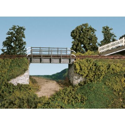 Occupational Bridge & Stone Abutments, Single Track