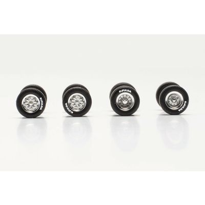 Chrome Wheel/Axle Set with Fulda Tyres (7)
