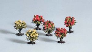 Hobby Flowering Bushes (6) 27mm