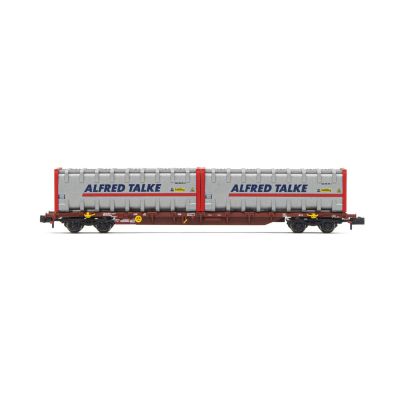 DBAG Sgnss Flat Wagon w/2x30' Alfred Talke Containers VI