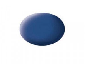 Acrylic Paint 'Aqua' (18ml) Solid Matt Blue RAL5000
